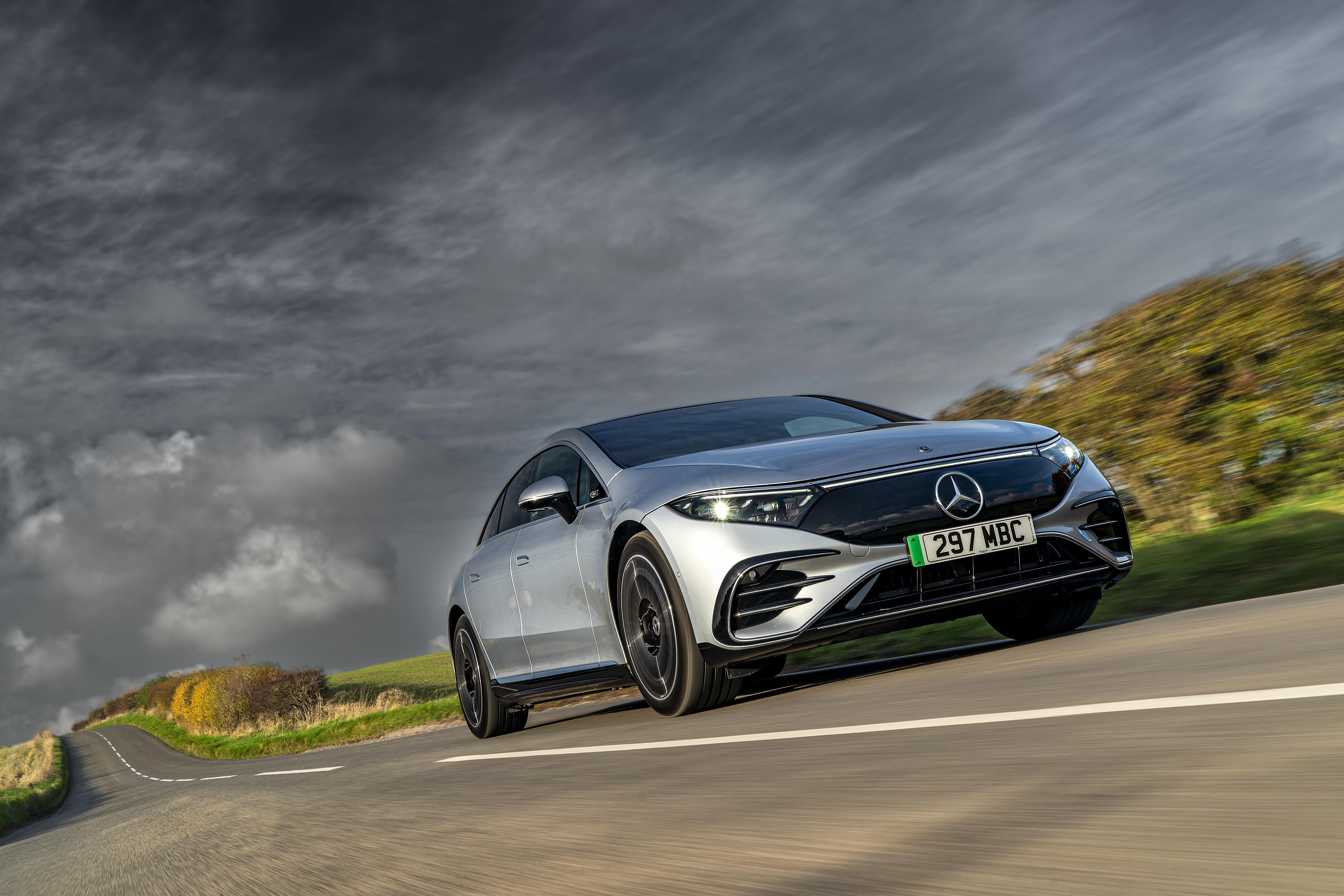 Electric Mercedes EQS